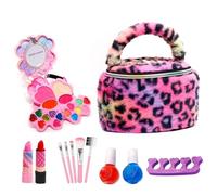 Makeup Kit for Children - Washable Makeup Set for Imitation Game | 22 Pieces Real Kit, For Ages 3 to 12 Years, Symbolic Game, Birthday Christmas Gift