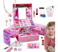 Makeup Kit for , Makeup Set Play - Girls Set - Princess Cosmetic Kits, Beauty Set for Travel to ca