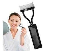 Makeup Lash Separator - Curved Eyelash Comb, Black Mascara Separator | Eye Makeup Tool, Lash Brow Separator for Women, Metal Teeth Lash Curler Eyebrow Definer Makeup Grooming Brush, 8.7x2.8x1.5cm