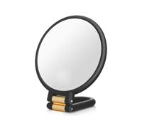 Makeup Magnifying Mirror Travel Hand Mirrors with Handle - Double Side Handheld Mirror with Adjustable Handle/Stand 30x