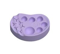 Makeup Mixing Board, Living Room Makeup Mixing Palette, Reusable Makeup Mix with Tool Holder, Easy to Hold Makeup Mixing Tray for S