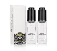 Makeup Mixing Liquid Waterproof Clear Mix, Cosmetic Thinner, Foundation Blender, Long Makeup Durability Color Enhancer Mix, Eyeshadow & Mascara Sealer, Multi-Functional Enhancer (2PC)