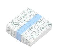 Makeup Mixing Palette, 100pcs Waterproof PU Film Disposable Adhesive Foundation Hand Mixing Palette, 8x8cm
