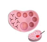 Makeup Mixing Palette Multifunction Tray Lash Lift Tint Mixing Silicone