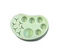 Makeup Mixing Palette | Reusable Makeup Brow Palette | Easy to Clean Silicone Multifunction Tray Plate, Eyelash Perm and Eyebrow Lamination Tool for Cosmetics