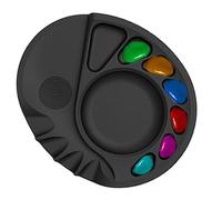 Makeup Mixing Palette - Silicone Reusable Makeup Tool | Painting Paint Palette | for Women Ladies Mothers Artists Beauty Lovers Home Salon Beginners Photoshoots Film Sets Brides Travel