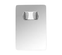 Makeup Mixing Tray - Stainless Steel Cosmetic Palette Portable Tool | Makeup Color Palette, Large 3.0x2.0x0.12 inch 32g, Small 13g, Professional Liquid Foundation