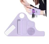 Makeup Mixing Wrist Strap, Makeup Mat Foundation Silicone Hand Wrist Strap Palette, Silicone Makeup Wrist Strap Makeup Palette for Girls Women