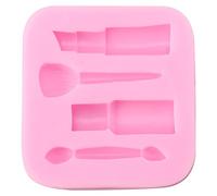Makeup Moulds for Cake Decorating，DIY 3D Silicone Fondant Cake Mold Creative Baking Chocolate Sugarcraft Mould Decorating Tool