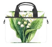 Makeup Organizer Bag Cute Cartoon Goose and Flowers on Green Background Pencil Case Cosmetic Storage Bag Portable Toiletry Pouch for Women Men