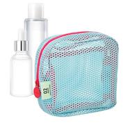 Makeup Organizer Bag, Mesh Makeup Storage Bag - Mesh Toiletry Organizer Bag Organizer Bag for Cosmetics, Mobile Phone, Keys, A, riferimento alla descrizione, Please refer to description
