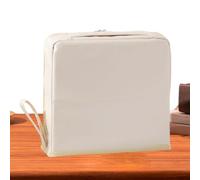 Makeup Organizer Bag | Standing Makeup Bag,Waterproof Portable Storage Bag with Compartment Organizer For Home Camping Toiletries Business Trip Hotel, White, verwijzen naar de beschrijving, Unisex