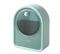 Makeup Organizer Box,Clear Dustproof Cosmetic Organizer Case - Multifunctional Cotton Swab Case, Space Saving Storage for Eyeliners