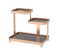 Makeup Organizer Light luxury Bathroom Countertop Organizer, 3 Tier Makeup Rack, Skincare Lotion Nail Polish Lipsticks Counter Organization and Storage for, Kitchen, Bedroom