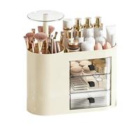 Makeup Organizer with Drawers | Large Dressing Table Storage - Bathroom Organiser Makeup Storage Perfume for Toilet, Perfume, Lipstick, Care, Bathroom, white, Se référer au descriptif, Refer to