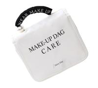 Makeup Organizers Bag for Travel Women's Toiletry Case with Multiple Pockets Polyester Cosmetic Storage Portable Makeup Bag Polyester