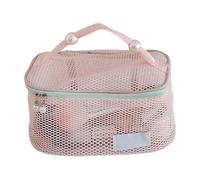 Makeup Organizers Bag Water Resistant Nylon Meshes Designs Zippers Closure Ideal for Travel Bathroom Accessory Large Capacity Makeup Organizers