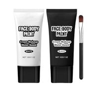 Makeup Paint Black and White Water Clown Foundation Cream Painting