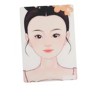 Makeup Painting Practice Template Washable Painting Art Display Tool for Kid Antique Face 21 x 30 x 0.1 cm
