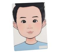 Makeup Painting Practice Template Washable Painting Art Display Tool for Kid Boy Face 21 x 30 x 0.1 cm