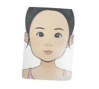 Makeup Painting Practice Template Washable Painting Art Display Tool for Kid Girl Face 21 x 30 x 0.1 cm