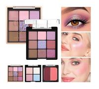 Makeup Palette - 1 Piece Eyeshadow Palette, Blush And Highlighter Makeup, Gentle Matte Face Eyes Beauty Cosmetics For Mature Skin Wife Mother Sisters Friends Girlfriend