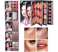 Makeup Palette, 48-Color Cosmetic Kit, Long-Lasting Shimmer Contour Eyeshadow, Versatile Color Selection for Creative Looks, Portable Compact Design, High-Pigment Makeup Collection Professional Beauty