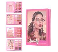 Makeup Palette | Blendable Portable Beauty Cosmetics,Matte Glitter Eyeshadow Palette - for Women Girls Wife Girlfriend Mother Outdoor Travel Vacation Dating