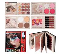 Makeup Palette Book Contour Powder Eyeshadow Blusher
