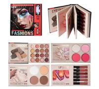 Makeup Palette Book Contour Powder Eyeshadow Blusher