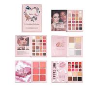 Makeup Palette Book - Female Makeup Pallet | Travel Blusher Contour,for Beginners Beauty Lovers Brides Daily Routine Parties Wedding Travel Special Events Dance