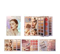 Makeup Palette Book Long Lasting Beauty Supplies