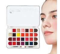 Makeup Palette,Eye Shadow Palette Makeup - 28 Colors Waterproof Long-Lasting Make Up Kit, Lip Gloss, Blush for Mature Girls Teens Travel