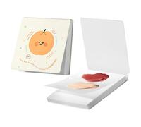 Makeup Palette - Mixing Paper for Cosmetic Artistry | 100 Sheet Pack with Fountain Style Layout & Gel Friendly for DIY Beauty, Salon Manicure, Foundation Blending and Eyeshadow Crafting