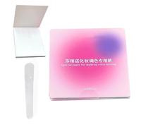Makeup Palette Paper, Nail Mixing Sheet, Cosmetic Tool with Lightweight Build, Color Practice Paper, Art Accessory with Easy Use, Beauty Tool for Manicure and Coloring