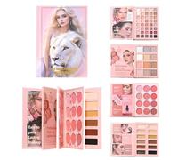 Makeup Palette - Pearl Matte Book Shape for Blush and Shadows, Blush Palette and Eyeshadows, for Girlfriend Wife Friend Sister Dating Travel Parties Dinners Carnival