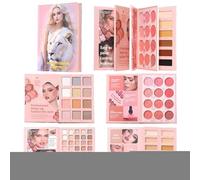 Makeup Palette - Pearl Matte Book-Shaped Blush Eyeshadow Pallet,Face Cosmetics Palette | for Wife Friend Sister Parties Dinners Carnivals Daily Commutes School Traveling