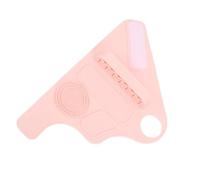 Makeup Palette Silicone Wristband Mixing Palette Strap Convenient And Quick Access To Tools With A Multifunctional, Portable Silicone Strap. The Adjustable Fastening Strap Ensures (Pink)