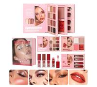 Makeup Palettes 3-Layer Professional Long Lasting Foldable Blush