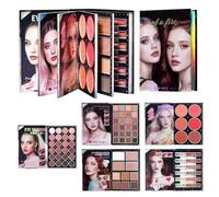 Makeup Palettes,48-Color Long Lasting Cosmetics - Shimmer Contour Eyeshadow Makeup Kit,for Party Travel Holiday Birthday Dates Photoshoots Work Wedding Events Women Brides Girls