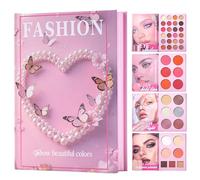 Makeup Palettes - Multi-Color Long, Lasting Foldable Beauty Accessories with Stylish Feature, Ideal for Blush And Highlighter Palette Use, Beauty Tools Category, Perfect for Parties Date Wedding