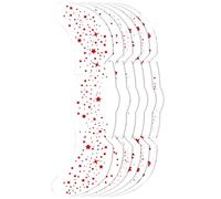 Makeup Patches for Face - Festival Accessories Speckles Stickers - Gentle Adhesive Facial Decor Glitter Patches for Women Girls Stage Performance