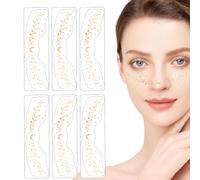 Makeup Patches, Makeup Patches for the Face | Temporary Makeup Sticker - Face Speckles Patches for Women, Set of 6 Festive Makeup Stickers, Temporary Face Stickers