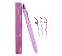 Makeup Pen 4 in 1 - Double Ended Cosmetic, Portable Lip Liner with Reliable Design, Beauty Tool with Smooth Apply, Device, Fashion Gift Gear for Women Ladies Travelers Artists Brides Routine Wedding P