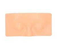 Makeup Practice Face Board, 3D Reusable Silicone Makeup Mannequin Face, Realistic Eye Make Up Practice Board, for Makeups Beginner, Professional Enthusiasts, Eye Faces Makeups