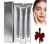 Makeup Primer For Face No-Filter Primer Instant Skin Tightener, Under Eye Brightener Roller, Under Eye Cream for Dark Circles and Puffiness, Hydrating & Fast-Absorbing (3 Pcs)