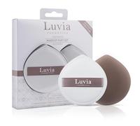 Makeup Puff Set Elegance - Luvia Cosmetics The Puffys, 2 Cosmetic Sponges Set, Powder Puff, Reversible Elastic Band, Professional Sponges for Liquid Textures in Coffee