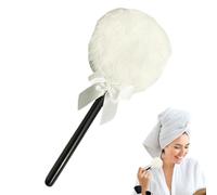 Makeup Puff, Soft Cotton Face Sponge, Lollipop-Shaped Beauty Tool, Reusable Blending Applicator, Perfect for Foundation & Contouring, Home & Travel Use, 6.69x2.95 Inches