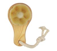 Makeup Remover Brush for Face, Wooden Face Scrubbing Brush - Face Wash Brush with Wooden Handle, Plum Blossom Shape | Pore Cleansing Brush
