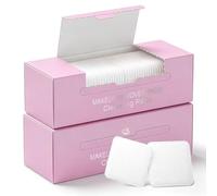 Makeup Remover Cotton Pads 100 Count, Soft Thick Double Sided Facial Cleaning for All Skin Types, Gentle on Eyes Lips & Face, Lint-Free